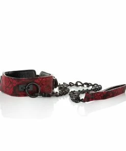 CalExotics Bondage & Fetish Scandal Collar With Leash