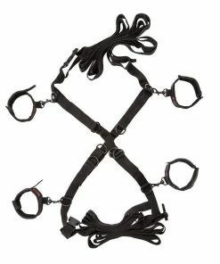 CalExotics Bondage & Fetish Scandal Over The Bed Cross