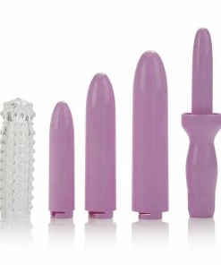 CalExotics Bondage & Fetish Dr. Laura Berman Dilators Set Of 4 Locking Sizes Plus Sleeve