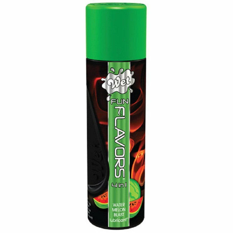 Wet Fun Flavors Watermelon Blast 4-in-1 Lubricant Lubes & Lotions 1 Wet Fun Flavors Watermelon Blast 4-in-1 Lubricant Lubes & Lotions